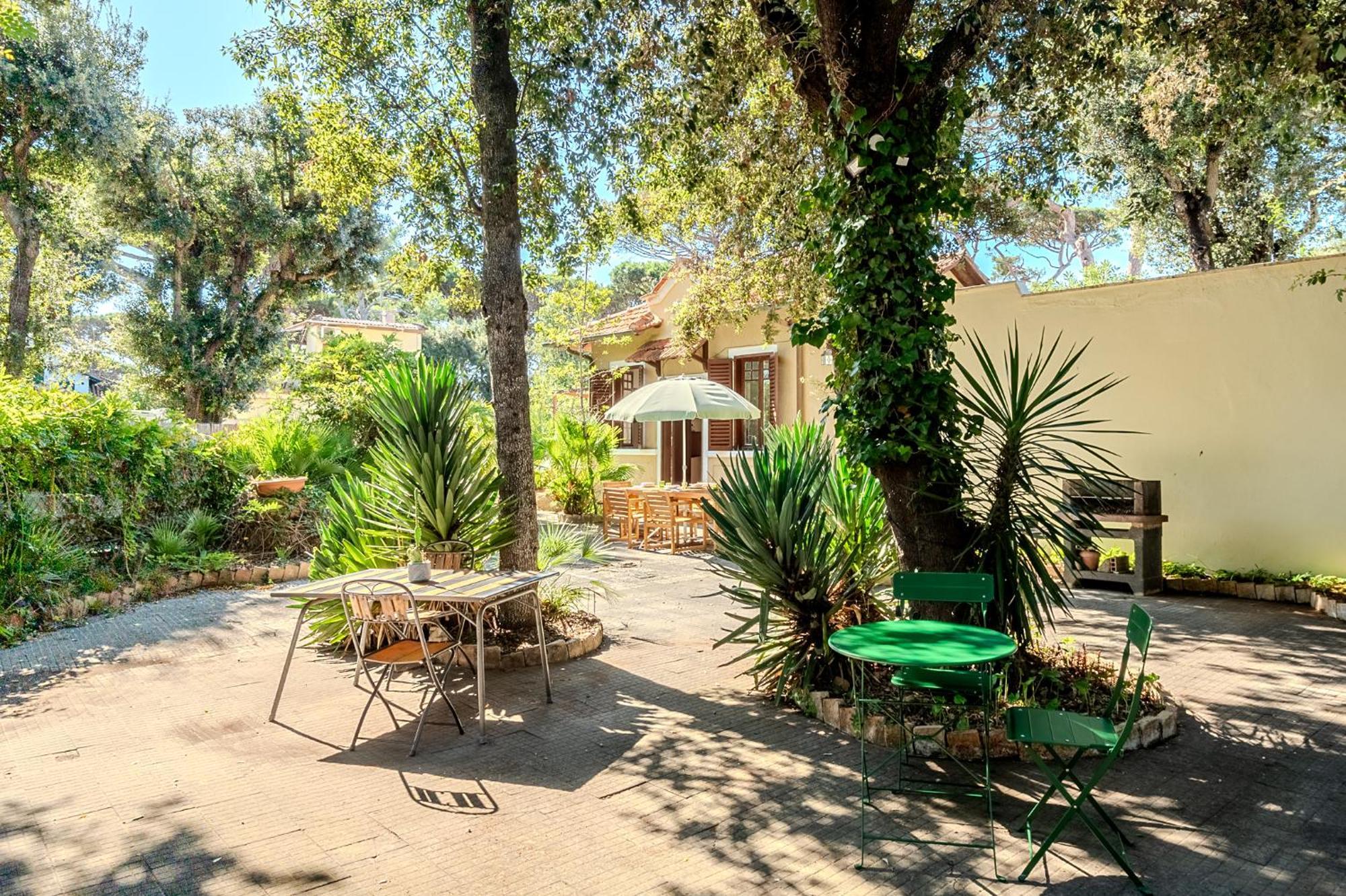 Exclusive Charming Villa - Free Parking 400 Mq Garden - Rome Airport - Roseto Villa Dream Fregenae Dış mekan fotoğraf